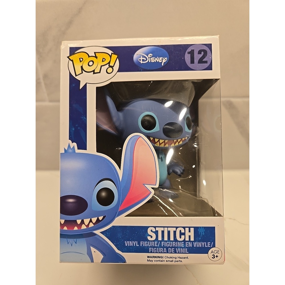 Funko Pop! Vinyl Disney Stitch Blue Animation Figure Series 1 #12 Standard